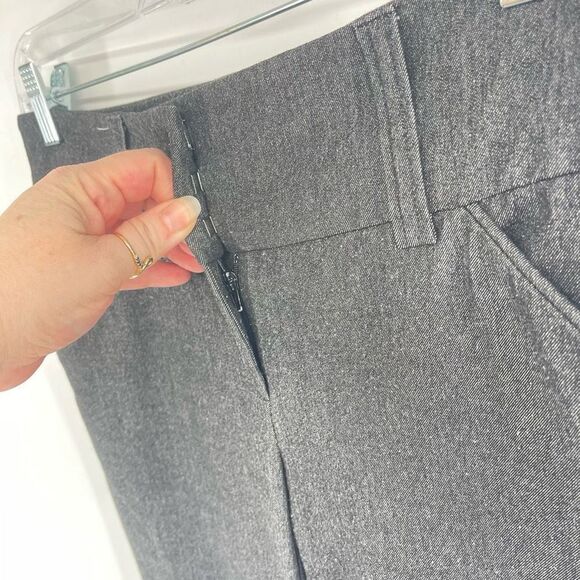 INC International Concepts Women's Wide Leg Dress Pants High Waisted Gray Size 2 - Picture 8 of 9